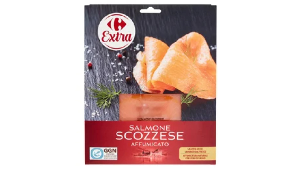 Carrefour Extra Salmone Scozzese Affumicato 100 g