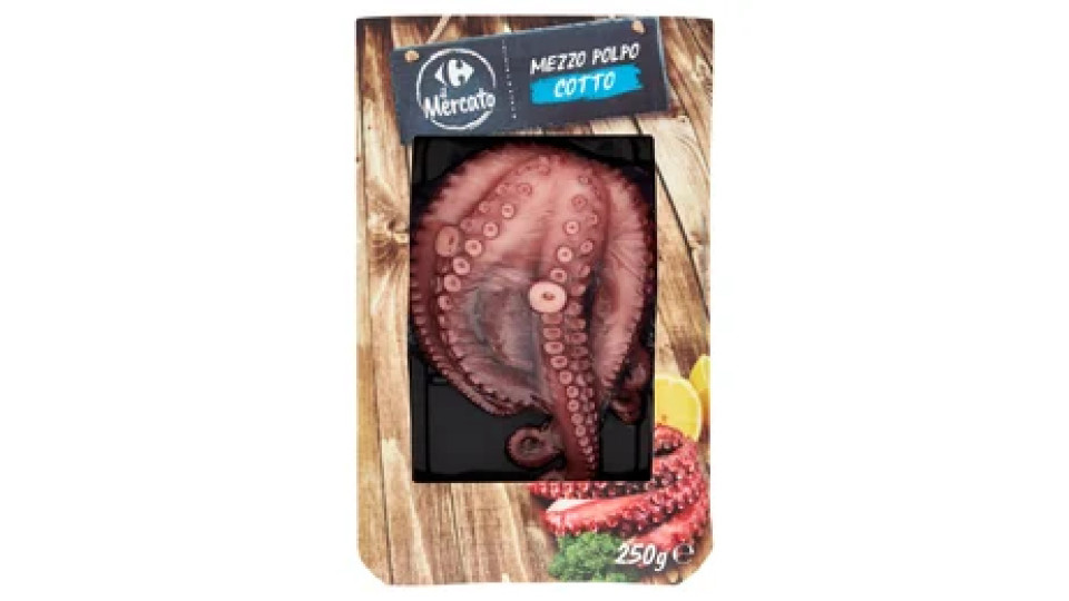 Carrefour il Mercato Mezzo Polpo Cotto 250 g