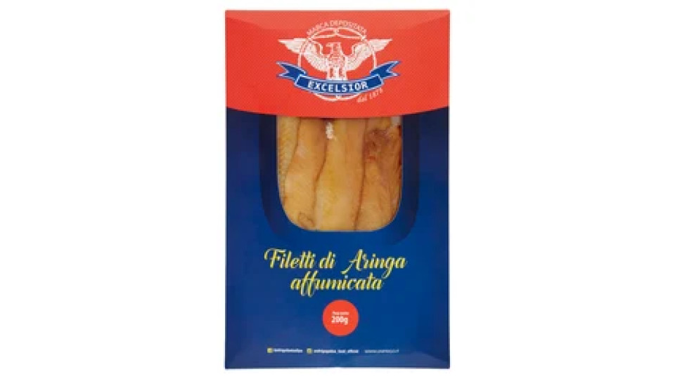 Excelsior Filetti di Aringa affumicata 200 g