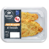 Filetti alla mugnaia di limanda Carrefour il Mercato