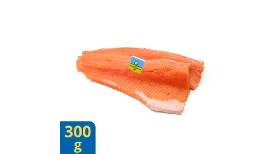 Filetto di trota iridea salmonata allevata Italia FQC