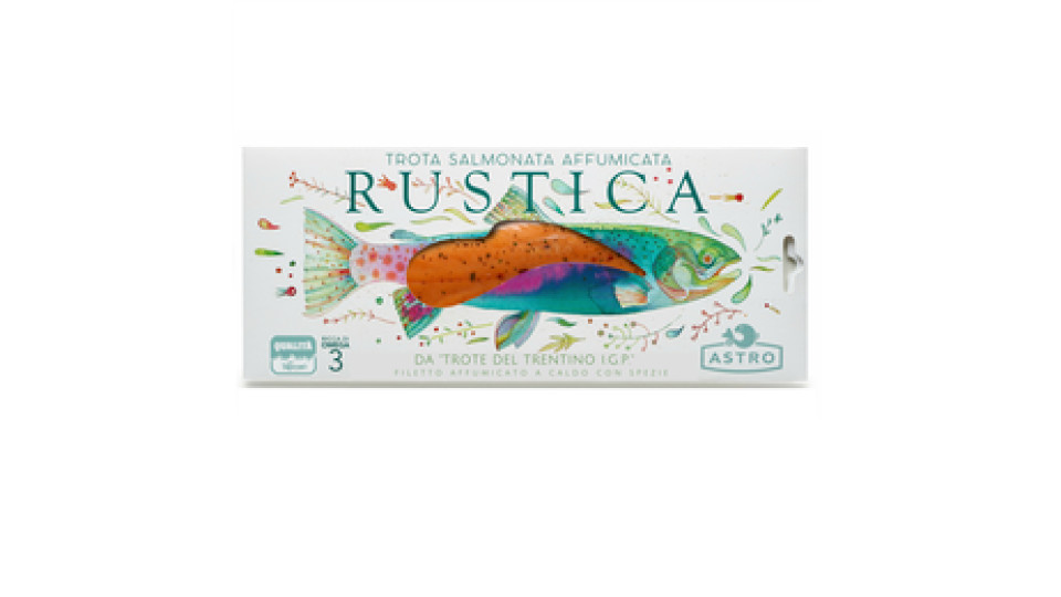 Filetto di Trota Salmonata Rustica Affumicato