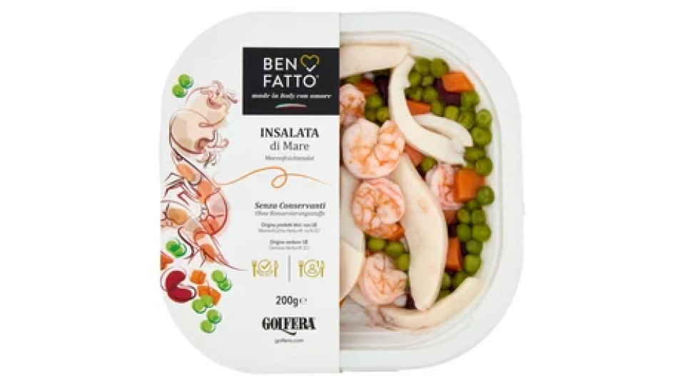 Golfera Ben Fatto Insalata di Mare 200 g