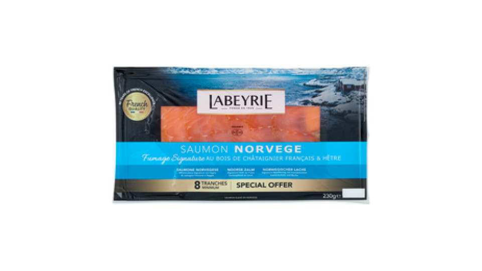 Labeyrie Salmone Affumicato Norvegia Signature 230 g