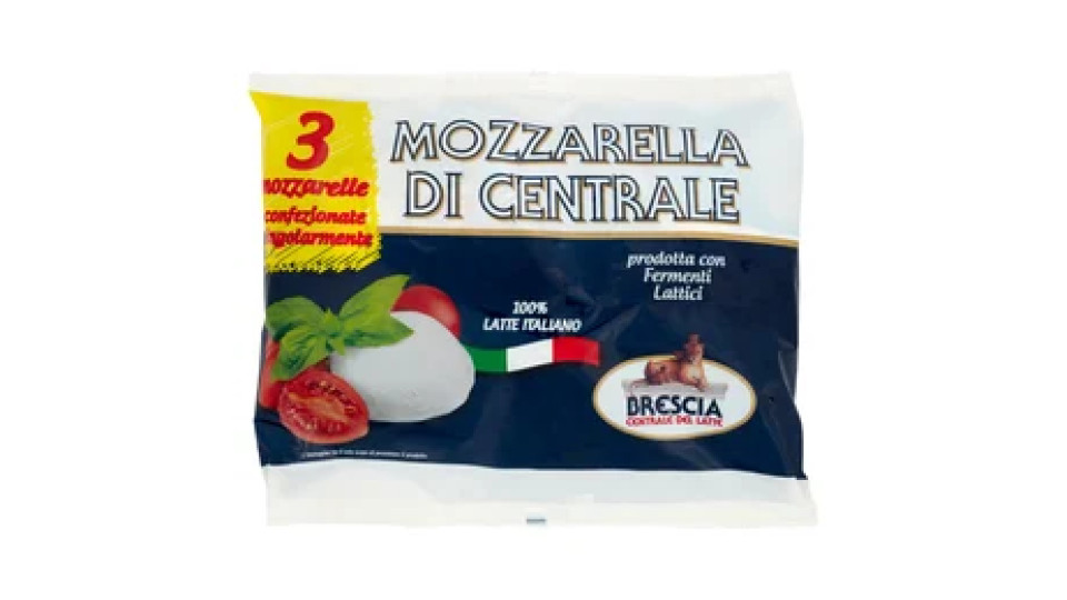 Brescia Mozzarella di Centrale 3 x 100 g