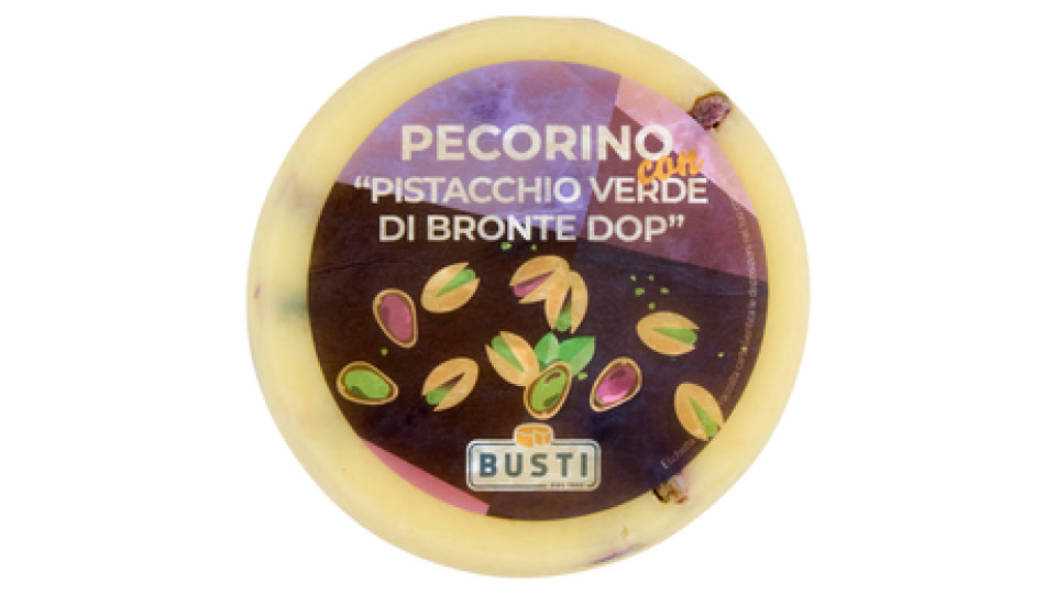 Busti Pecorino con "Pistacchio Verde di Bronte DOP"