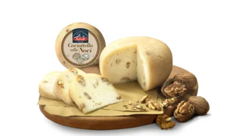 Caciotta piccola alle noci