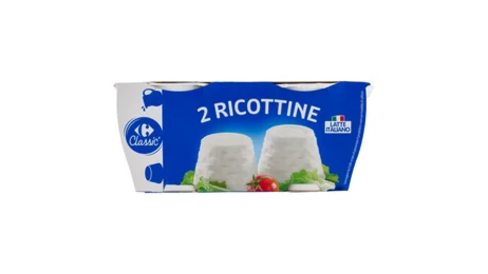 Carrefour Classic 2 Ricottine 2 x 100 g