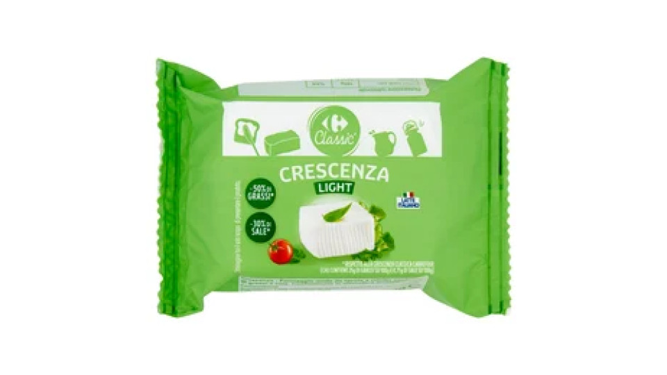 Carrefour Classic Crescenza Light 100 g