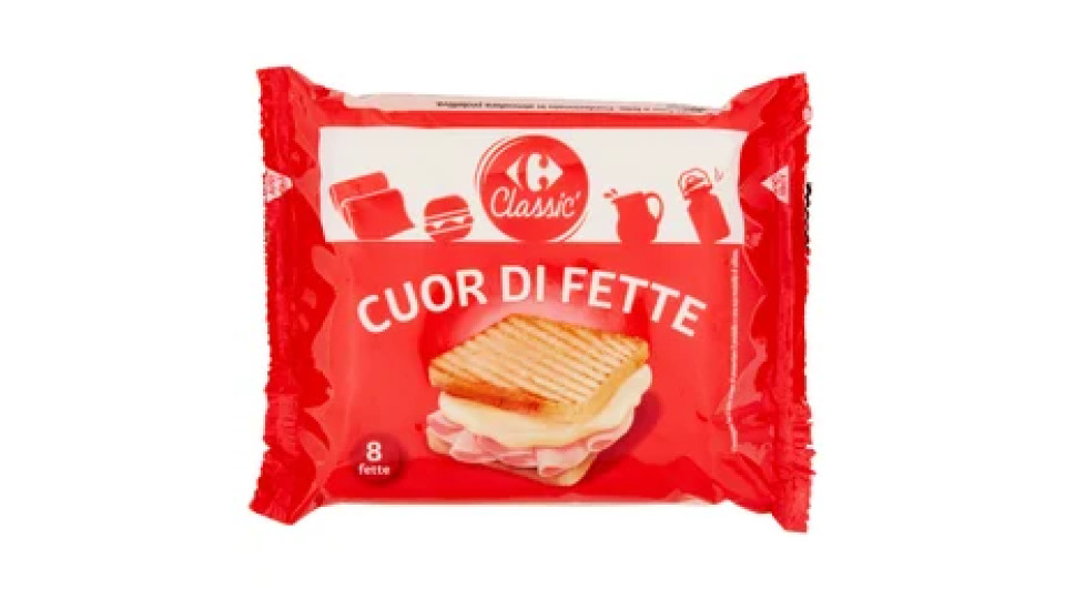 Carrefour Classic Cuor di Fette 8 fette 200 g