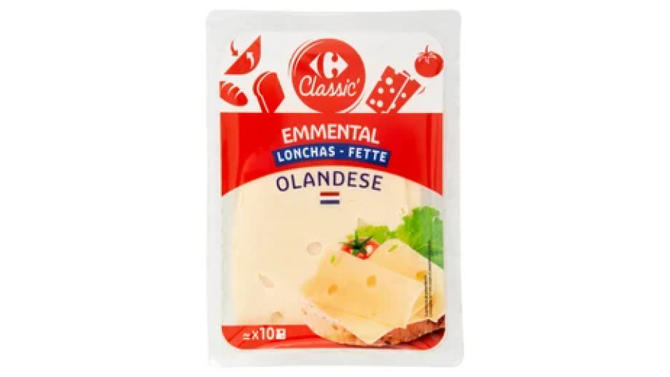 Carrefour Classic Emmental Olandese Fette 200 g