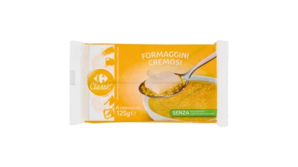 Carrefour Classic Formaggini Cremosi 2 x 62,5 g