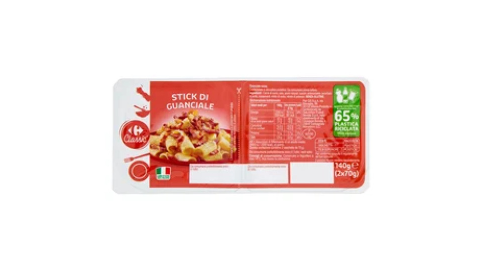 Carrefour Classic Stick di Guanciale 2 x 70 g