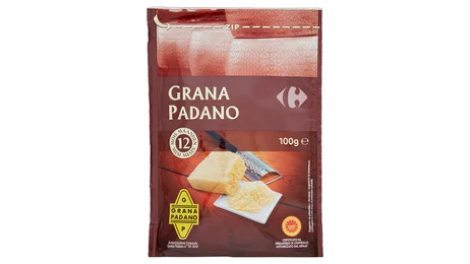 Carrefour Grana Padano DOP 12 Mesi grattugiato 100 g