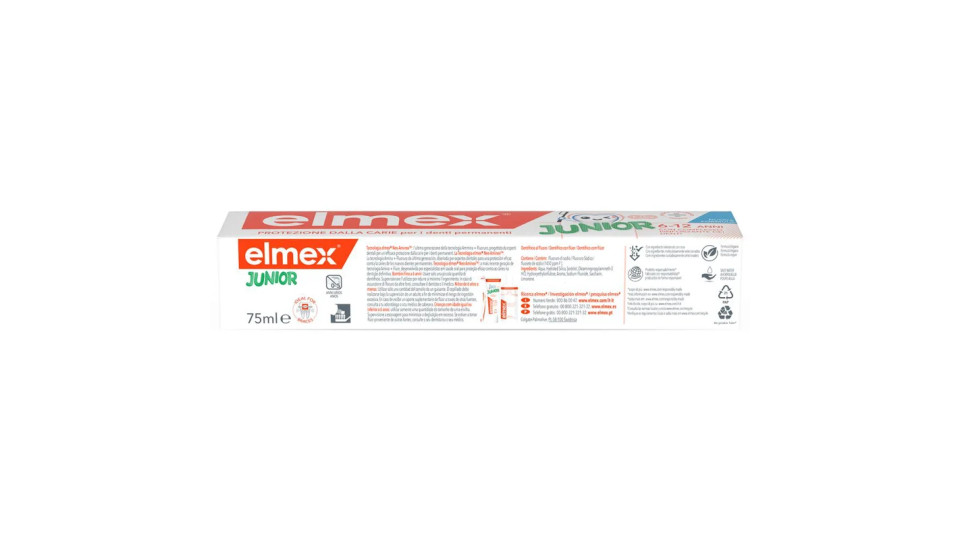 Elmex, Junior dentifricio