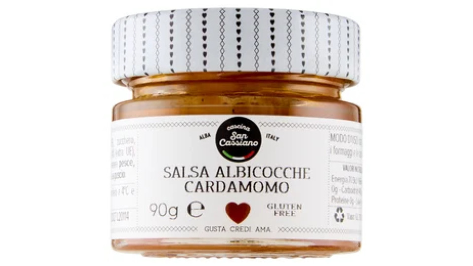 cascina San Cassiano Salsa Albicocche Cardamomo 90 g