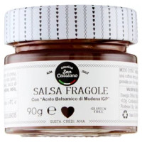 cascina San Cassiano Salsa Fragole con "Aceto Balsamico di Modena IGP" 90 g