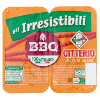 Citterio gli Irresistibili Sticks di Salame BBQ 2 x 30 g