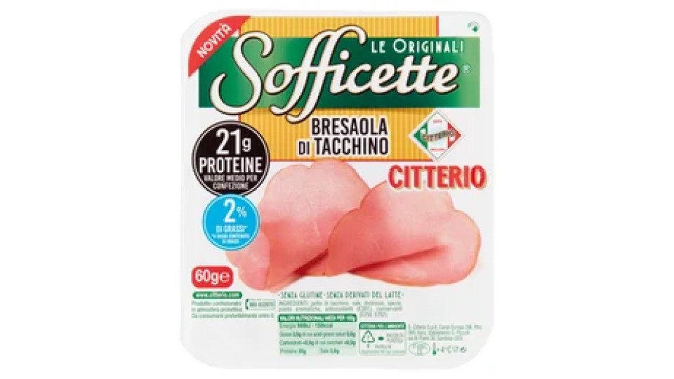 Citterio Sofficette Bresaola di Tacchino 60 g