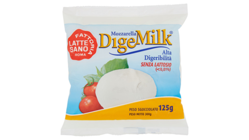 Fattoria Latte Sano DigeMilk Mozzarella Alta Digeribilità 125 g
