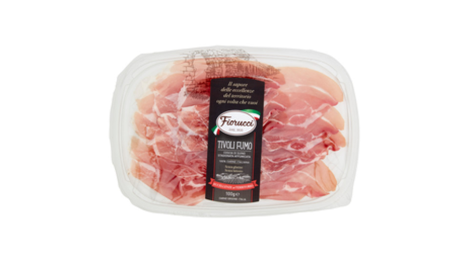Fiorucci Tivoli Fumo Coscia di Suino Stagionata Affumicata 100 g