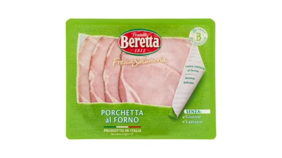 Fratelli Beretta Fresca Salumeria Porchetta al Forno 120 g