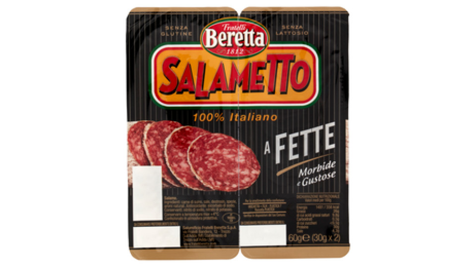 Fratelli Beretta Salametto a Fette 2 x 30 g