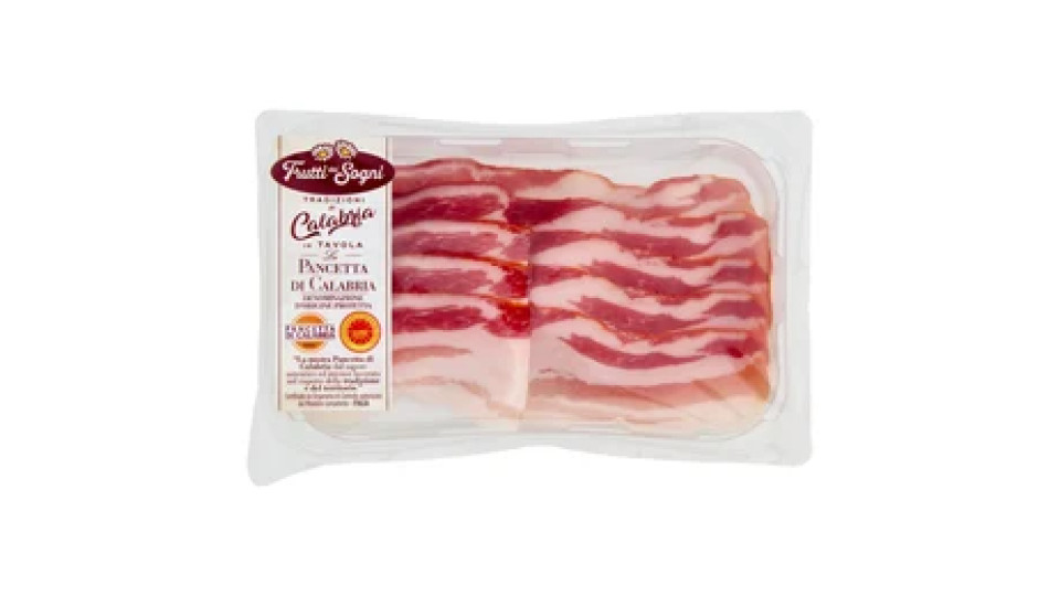 Frutti dei Sogni Tradizioni di Calabria in Tavola la Pancetta di Calabria DOP 70 g