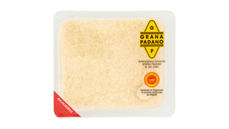 Grana Padano D.O.P. Grattugiato in Vaschetta