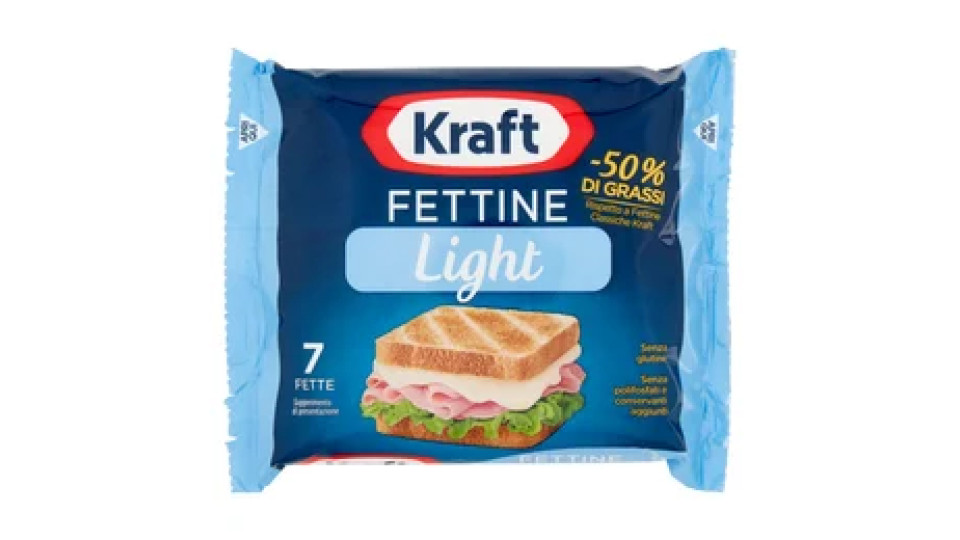 Kraft Fettine Light 7 Fette 175 g