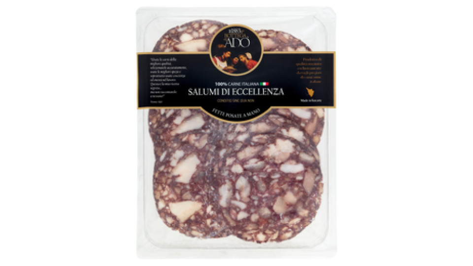 la Bottega di Adò Salumi di Eccellenza Biroldo Affettato 0,100 kg