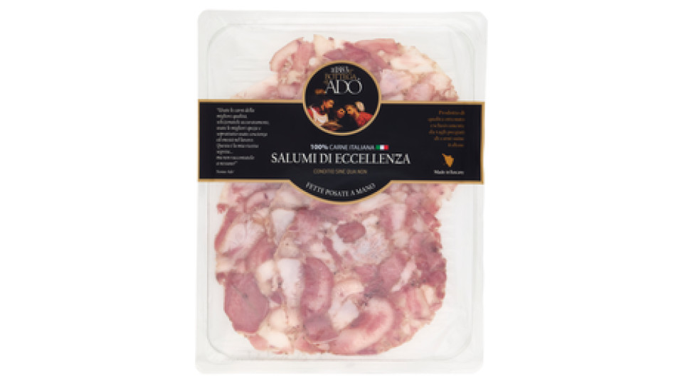 la Bottega di Adò Salumi di Eccellenza Soppressata Affettata 0,100 kg