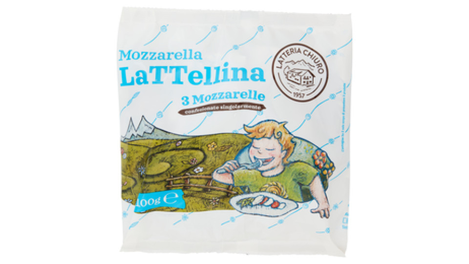 Latteria Chiuro Mozzarella LaTTellina 3 x 100 g