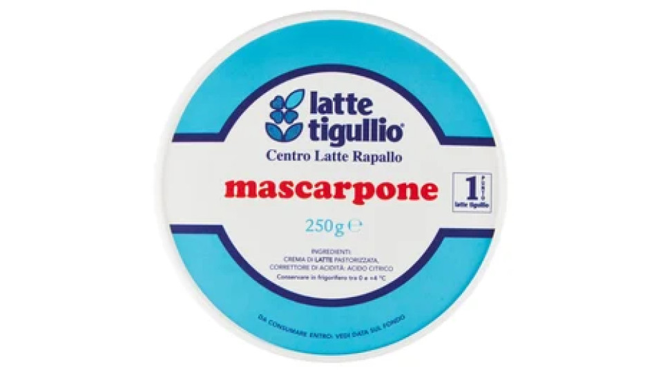 latte tigullio mascarpone 250 g