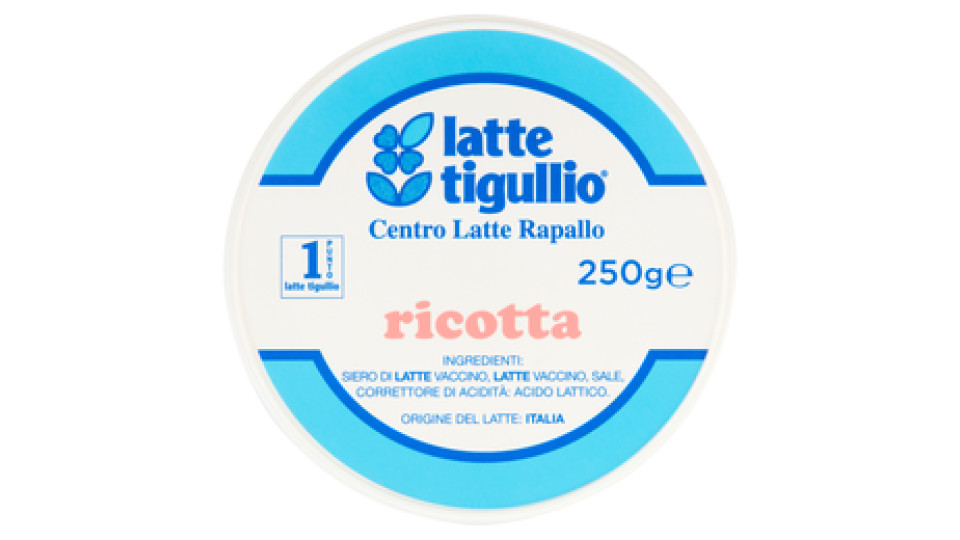 latte tigullio ricotta 250 g