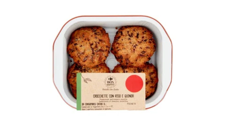 Carrefour Bon appétit! Crocchette con Riso e Quinoa 200 g