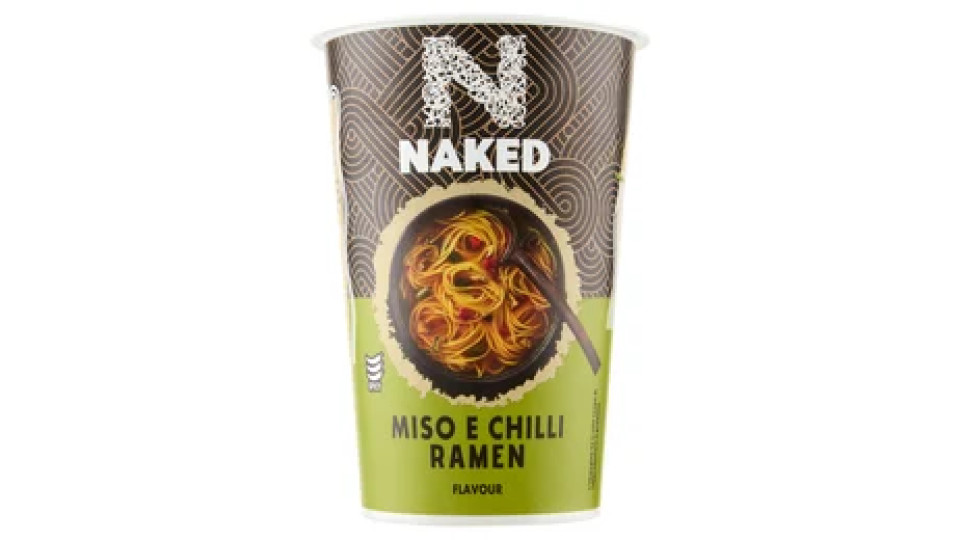 Naked Miso e Chilli Ramen Flavour 80 g