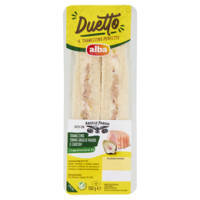 alba Tramezzini Duetto Tramezzino Tonno Angelo Parodi e Carciofi 150 g