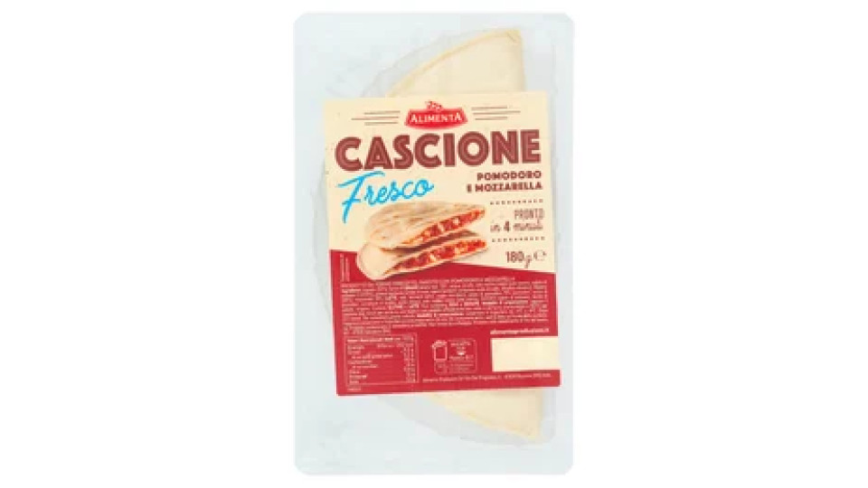 Alimenta Cascione Fresco Pomodoro e Mozzarella 180 g