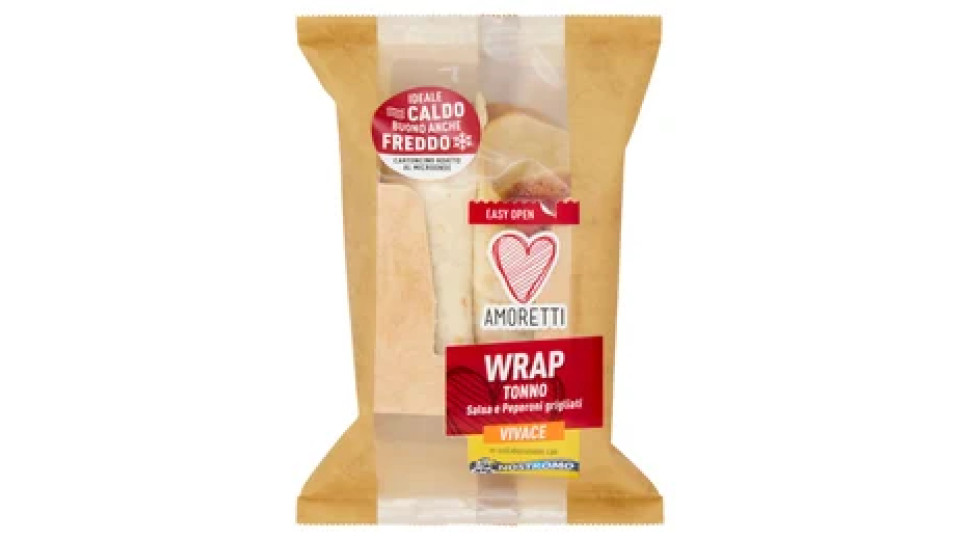 Amoretti Wrap Tonno Salsa e Peperoni grigliati Vivace 150 g