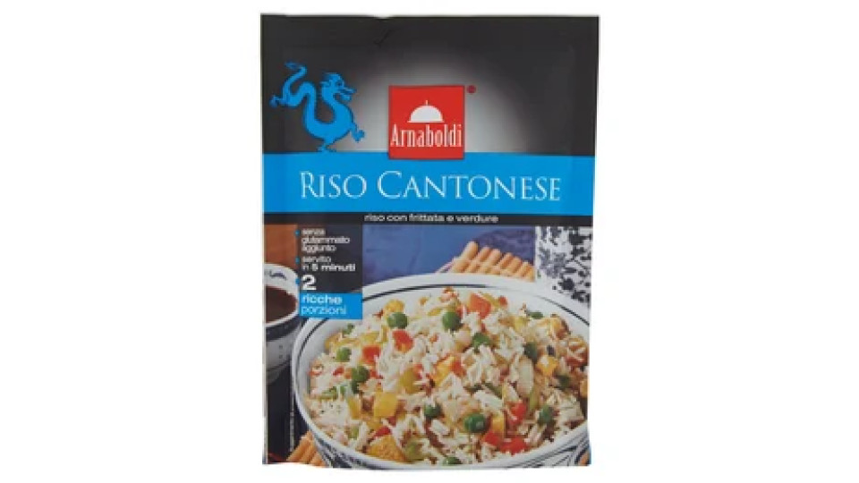 Arnaboldi Riso Cantonese riso con frittata e verdure 185 g