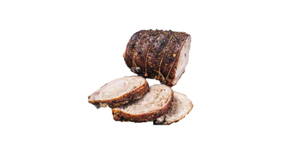 Arrosto di Maiale Ripieno con Funghi e Tartufo