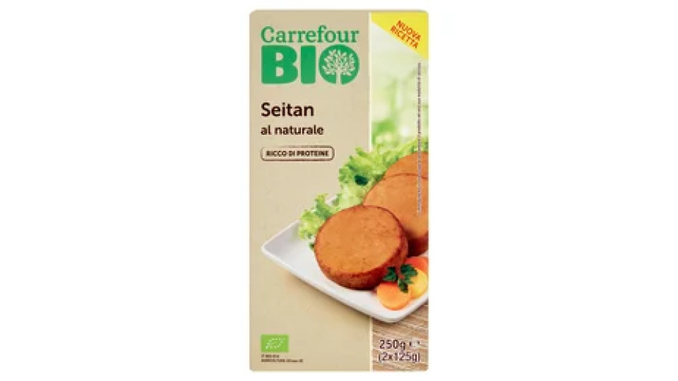 Carrefour Bio Seitan al naturale 2 x 125 g