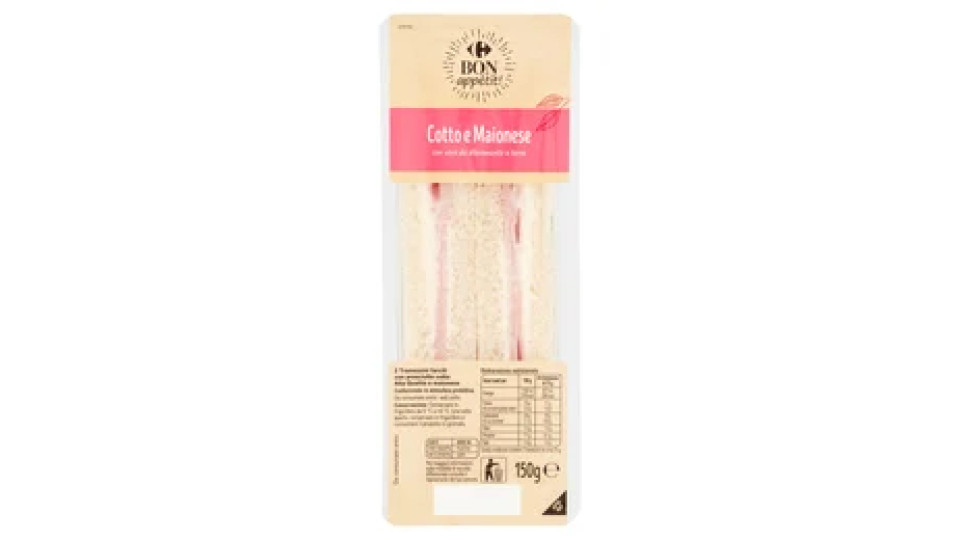 Carrefour Bon appétit! Cotto e Maionese 2 x 75 g