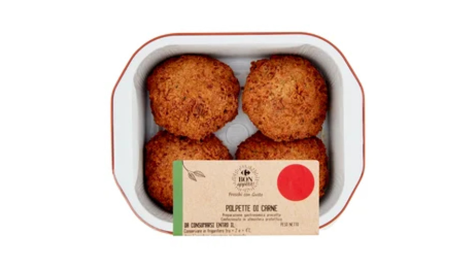 Carrefour Bon appétit! Polpette di Carne 210 g