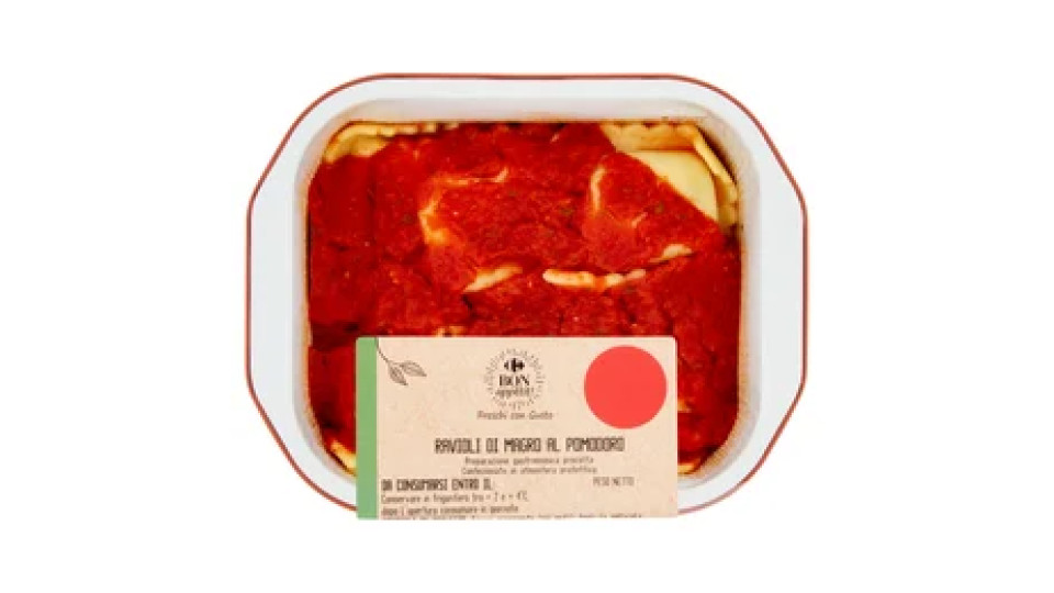 Carrefour Bon appétit! Ravioli di Magro al Pomodoro 260 g