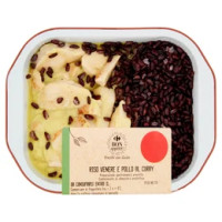 Carrefour Bon appétit! Riso Venere e Pollo al Curry 260 g