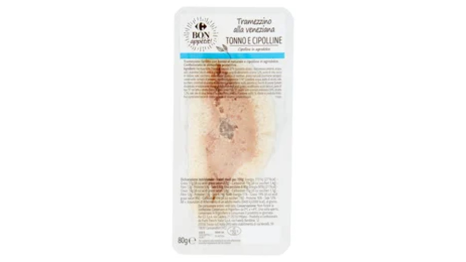 Carrefour Bon appétit! Tramezzino alla veneziana Tonno e Cipolline 80 g