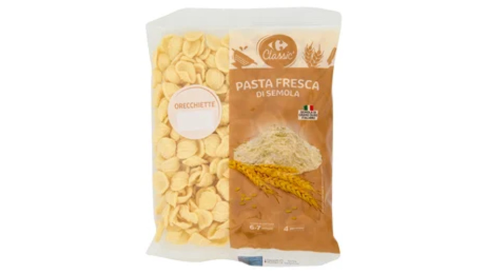 Carrefour Classic Pasta Fresca di Semola Orecchiette 500 g