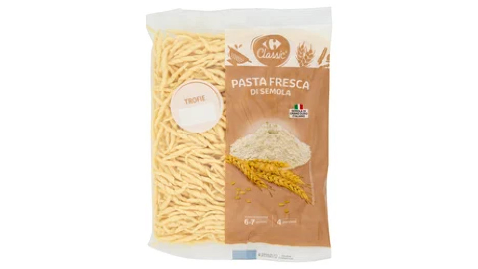 Carrefour Classic Pasta Fresca di Semola Trofie 500 g